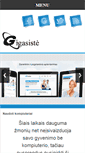 Mobile Screenshot of gigasiste.lt